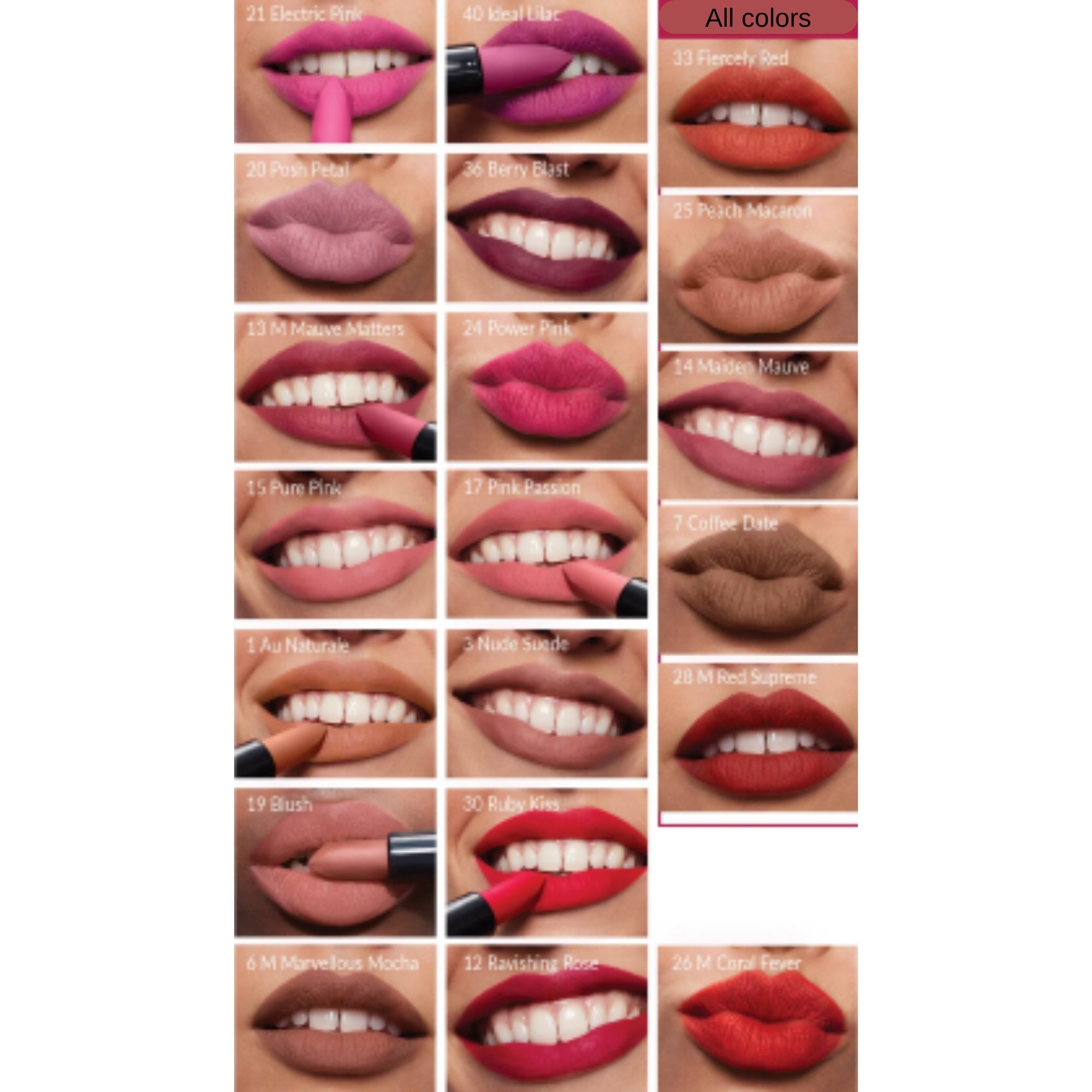 Avon Ultra Colour Matte Lipstick – Red Supreme